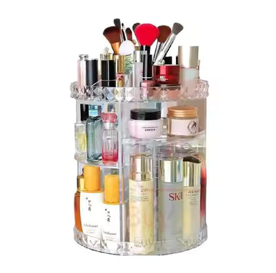 **Cosmetics Storage Rack – Makeup Organizer & Beauty Product Holder | Compact Vanity Organizer for Cosmetics, Skincare & Accessories**