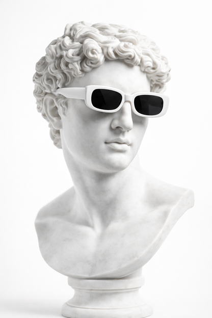 White Frame Trendy Shades