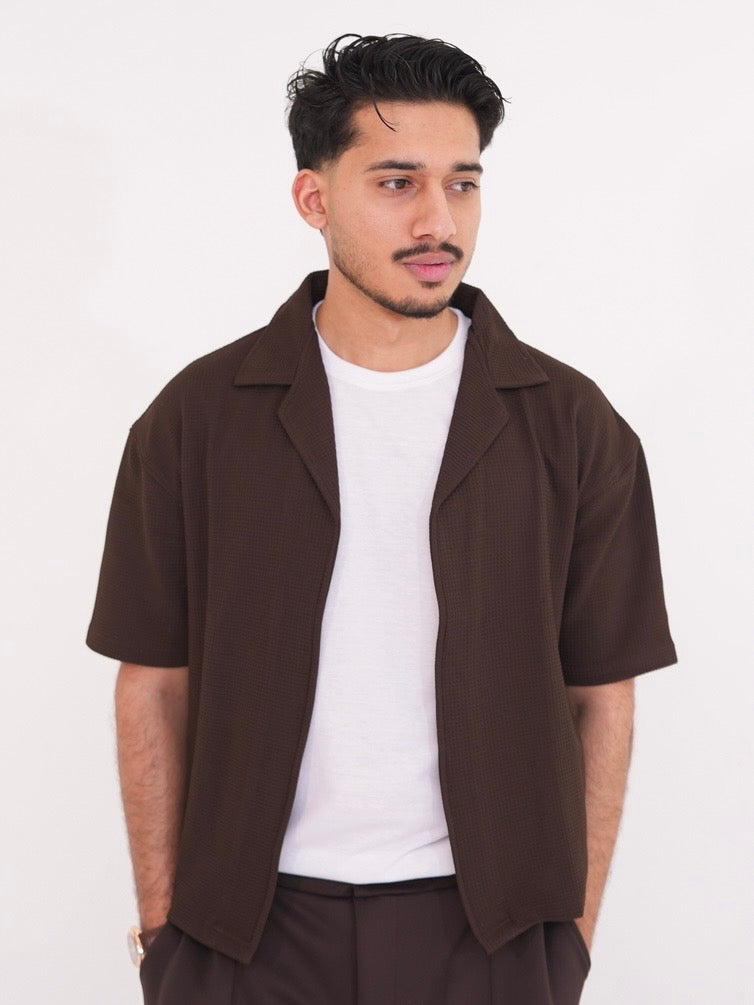 Waffle Over-Shirt