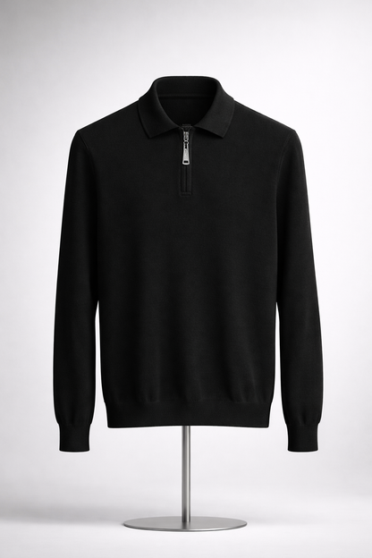 Jacquard Summer Knit Polo