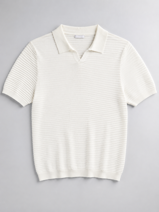 Ribbed Polo