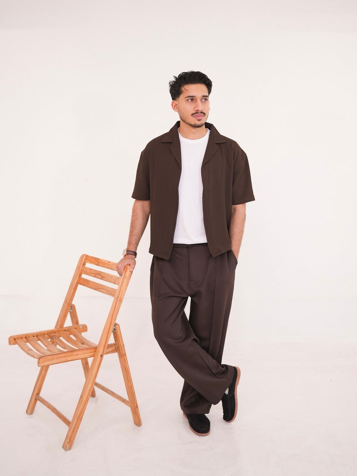 Waffle Over-Shirt