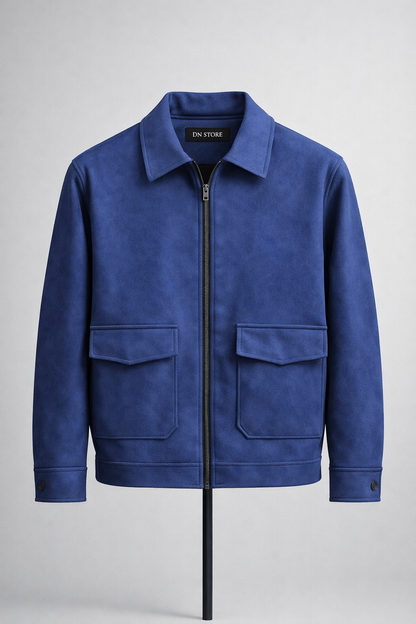 DN suede classic shacket