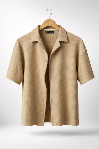 Waffle Over-Shirt