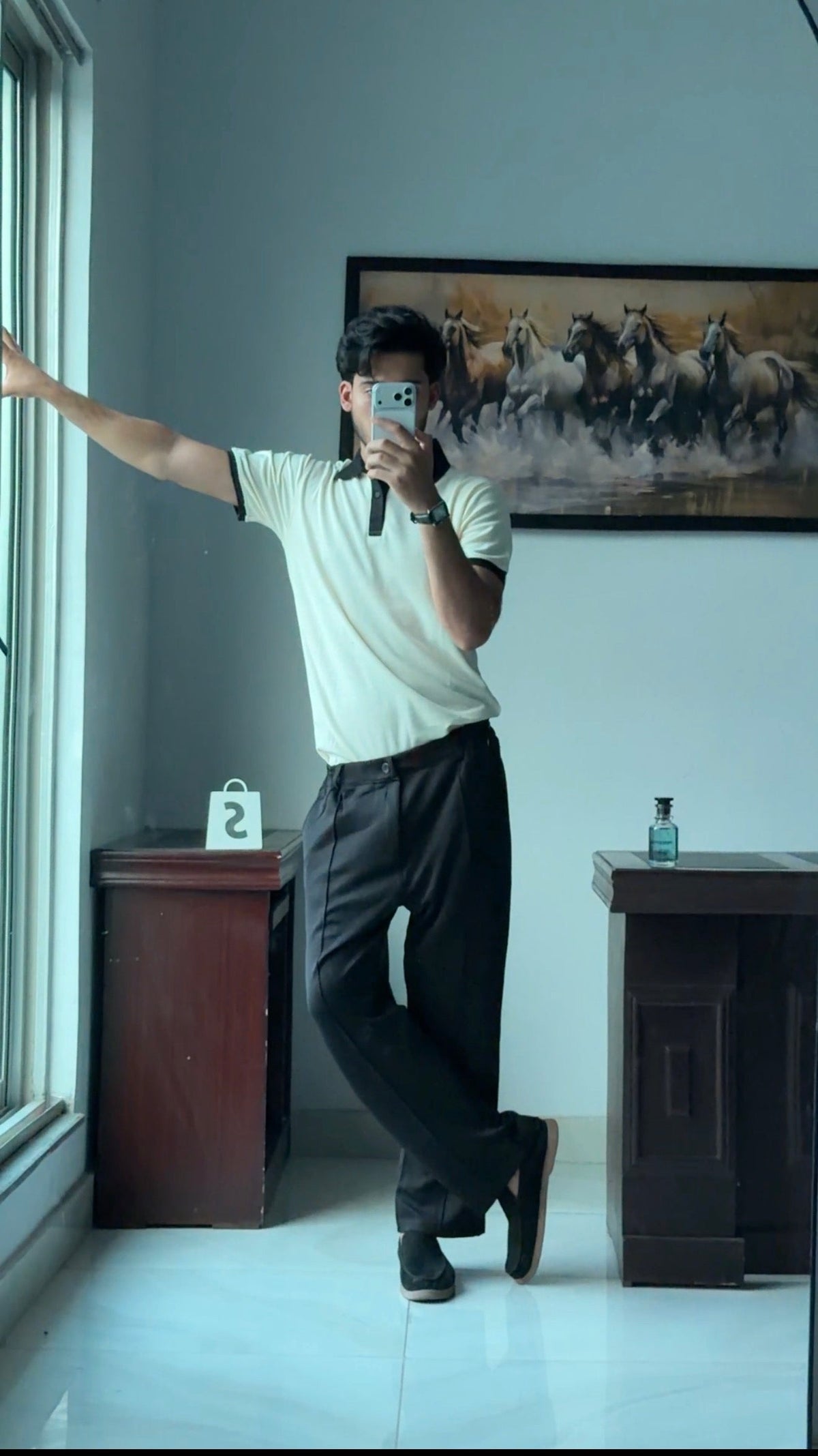 Contrast Polo