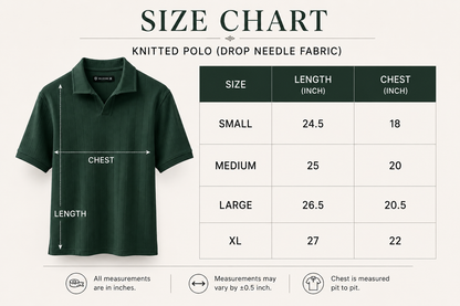 Drop Needle Polo
