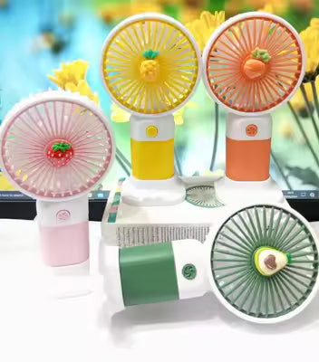 **Mini Rechargeable Handheld Fan – Portable USB Desktop Fan | Adjustable Speed Personal Cooling Fan for Home, Office, Travel & Kids**