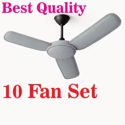 **Ceiling Fan Dustproof Cover Set – Waterproof Fan Blade & Motor Covers | Protective Grey Covers for 1, 2, 3, 4 & 5 Ceiling Fans | Easy Storage & Home Protection**