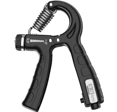 # Automatic Counting Hand Gripper – Adjustable 5–60KG Resistance | Non-Slip Hand Strengthener for Fingers, Wrist & Forearm | Grip Training Exercise Equipment