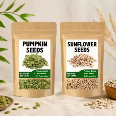 **Premium Natural Pumpkin Seeds 200g – Fresh, Crunchy & Shell-Free, Nutritious Snack for Everyday Enjoyment**