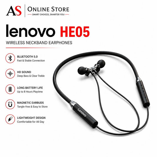 Bluetooth 5.1 Wireless Neckband Earphones – Magnetic Neckband, Stereo Sound, Hands-Free Calling, Waterproof Sports Headset & Gaming Earphones